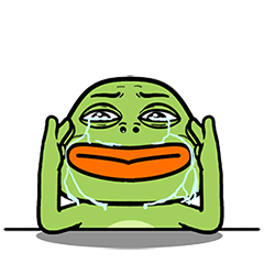 24 Frog with Big Mouth Emoji Gif