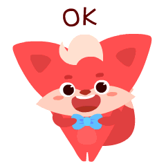 24 Cute cartoon fox emoji gif
