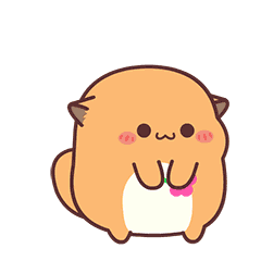 24 Super cute animal emoticons emoji gif