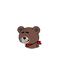 14 Rogue bear emoji gif