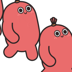 16 Cute and funny sausage emoji Emoticons