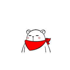 24 Happy Christmas-White Bear Emoji Free Download