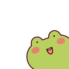 29 Lovely cartoon frog emoji gif free download