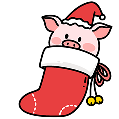 24 Lovely Christmas Piglet Emoji Pig Emoticons Free Download