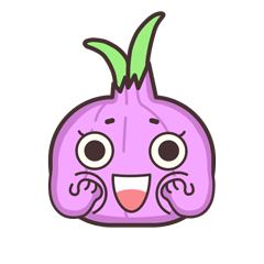 16 Onion Sister's Daily Expression Patterns Emoji Gif