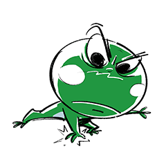 24 Cartoon Frog Expression Emoji Free Download