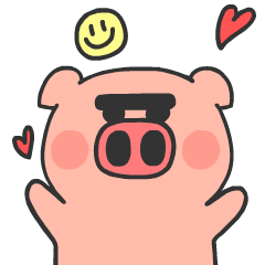 16 Lovely little pig emoji