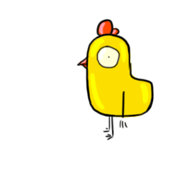 15 Stunned chick emoji gifs