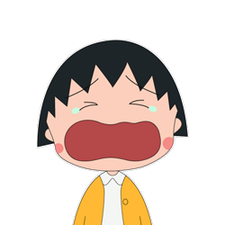 10 Chi-bi Maruko Emoji GIf Free Download Emoticons