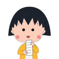 10 Chi-bi Maruko Emoji GIf Free Download Emoticons