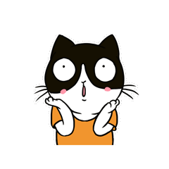 16 Lovely and just cat emoji gif