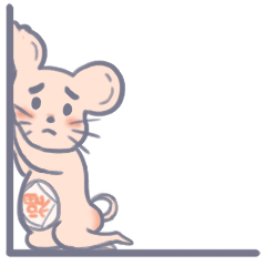 24 Happy little mouse emoji gif