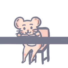 24 Happy little mouse emoji gif