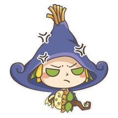 15 Lovely straw witch emoji gif free download