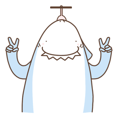 42 Lovely great white shark emoji gif free download
