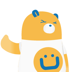16 Lovely orange bear emoji gif