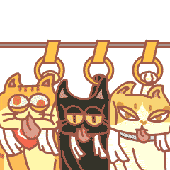 16 HeyChanFan Cat emoji gif