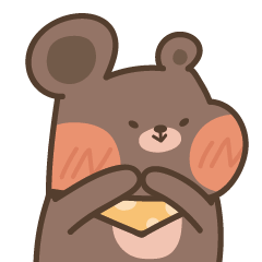 17P Lovely groundhog emoji gif