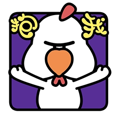 16 Duck and chicken emoji gif