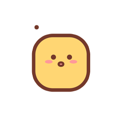 20 Cute little square emoji gif