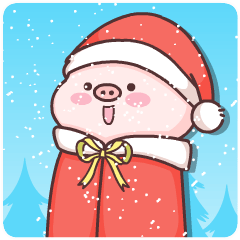 24P Piglets spend the winter emoji