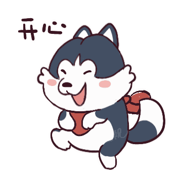16 Lovely Husky dog emoji