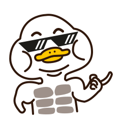 25 Puffy Duck emoji gif