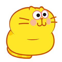 16 Egg yolk cat emoji gif #.3