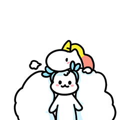 17 Lovely unicorn emoji gif