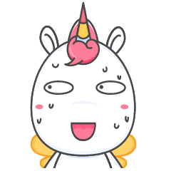 16 Cute unicorns emoji gif