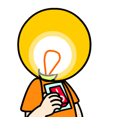 18 Cute Bulb Boy emoji gif