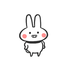 25 Grumpy rabbit emoji gif free download