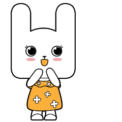 24 Square rabbit emoji gifs