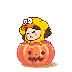 24 Halloween Adventure Emoji GIfs