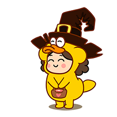24 Halloween Adventure Emoji GIfs