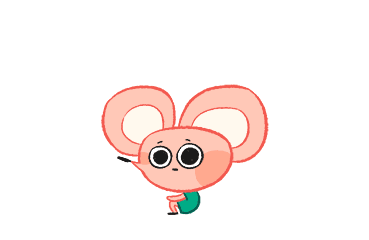 16 Cute little mouse emoji gif