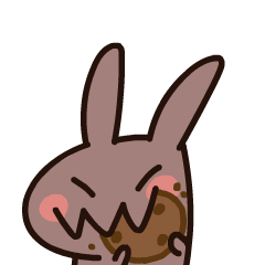 16 Coffee rabbit emoji gifs